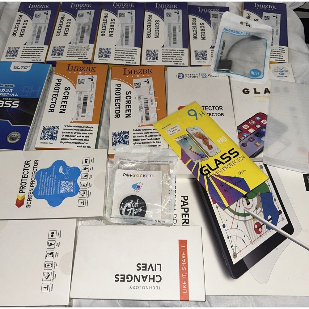 Wholesale Bulk Lot Tempered Privacy Screen Protector iPhone 15 Pixel 7 & more